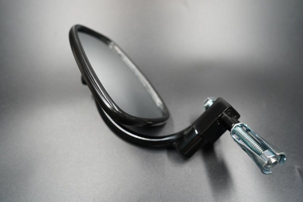 Metal Bar End Mirrors — Minimal Form, Maximum Function