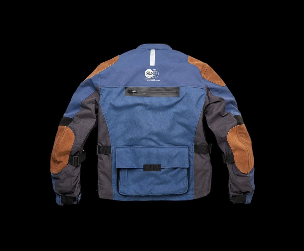 Fuel Astrail Jacket Navy/Grey - construction detail