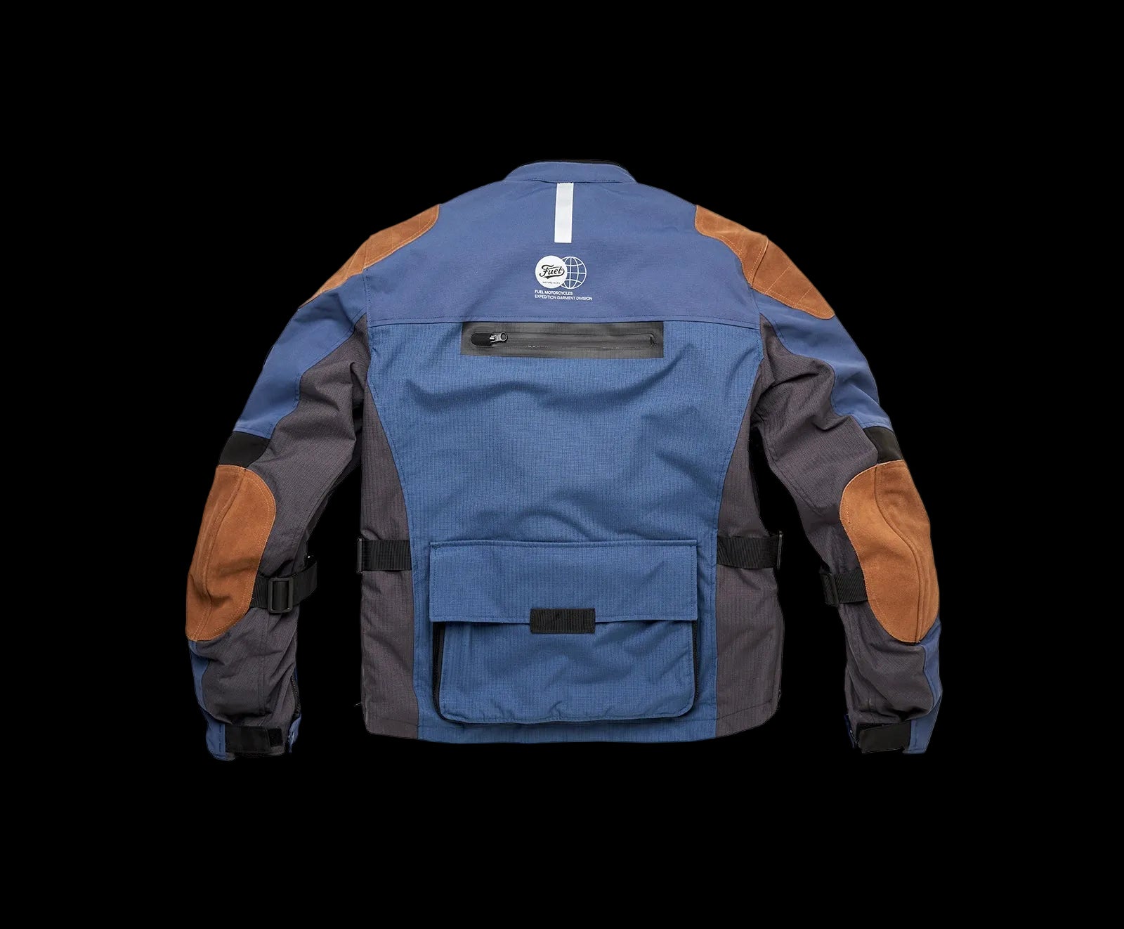 Fuel Astrail Jacket Navy/Grey - construction detail