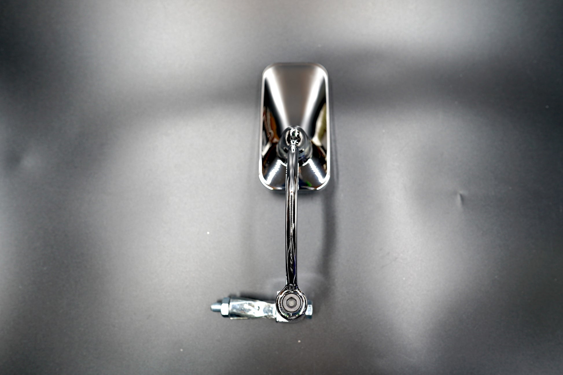 Matte black finish version — soft sheen surface and minimal design for timeless styling.