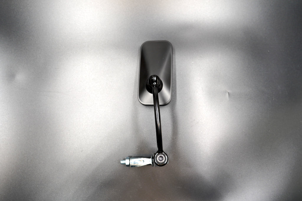 Top view highlighting the slim, compact aluminium body — built for balance and precision fitment.