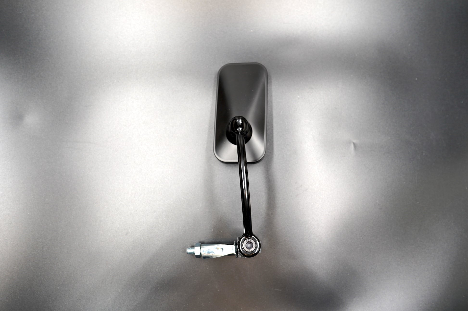 Top view highlighting the slim, compact aluminium body — built for balance and precision fitment.