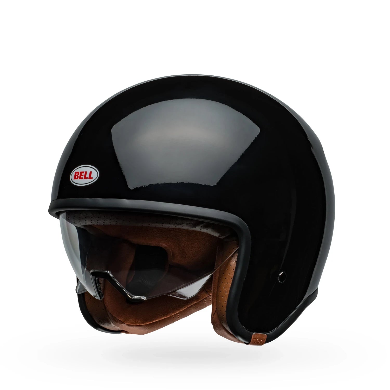 Right side view of Bell TX501 open face helmet — retro silhouette refined for modern riders.