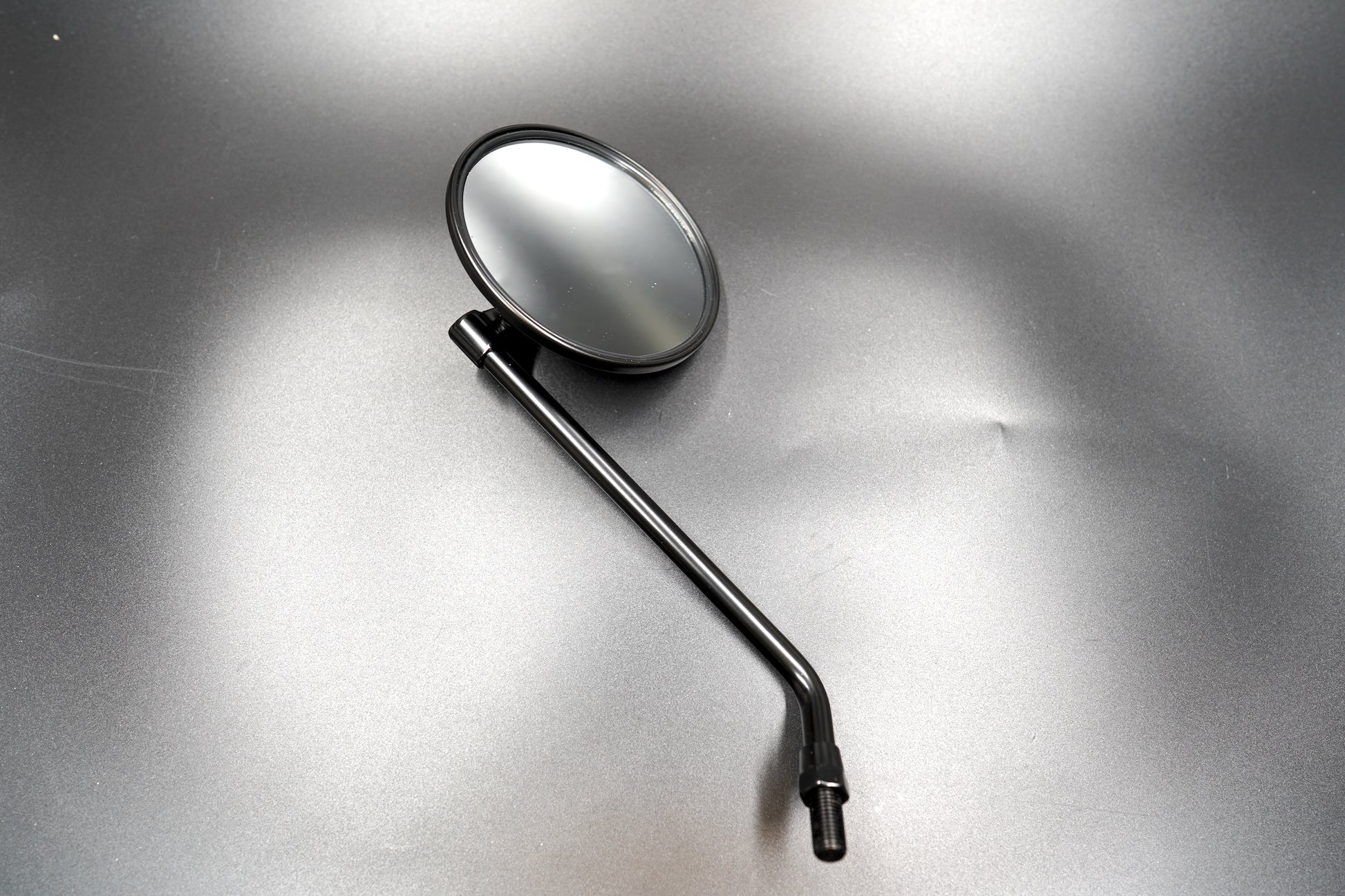 Side profile highlighting stem angle and curvature — fits café and vintage builds