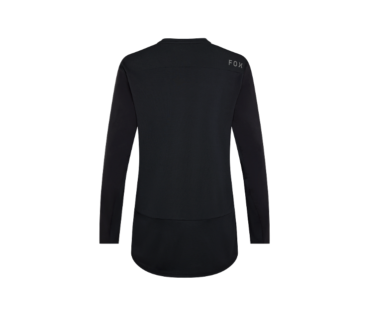 Back view of Fox Defend Offroad Jersey — vented mesh panels for airflow and off-road comfort.