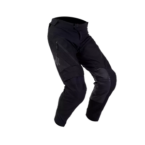 Front view of Fox Defend Offroad Pants — durable 850D Ripstop main body with TruMotion stretch panels for flexible fit.