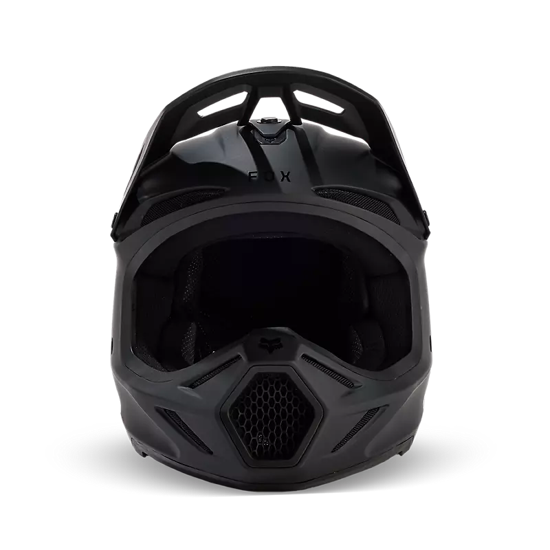 Top view of Fox V3 Revise Helmet showing integrated air vents and shell contour.