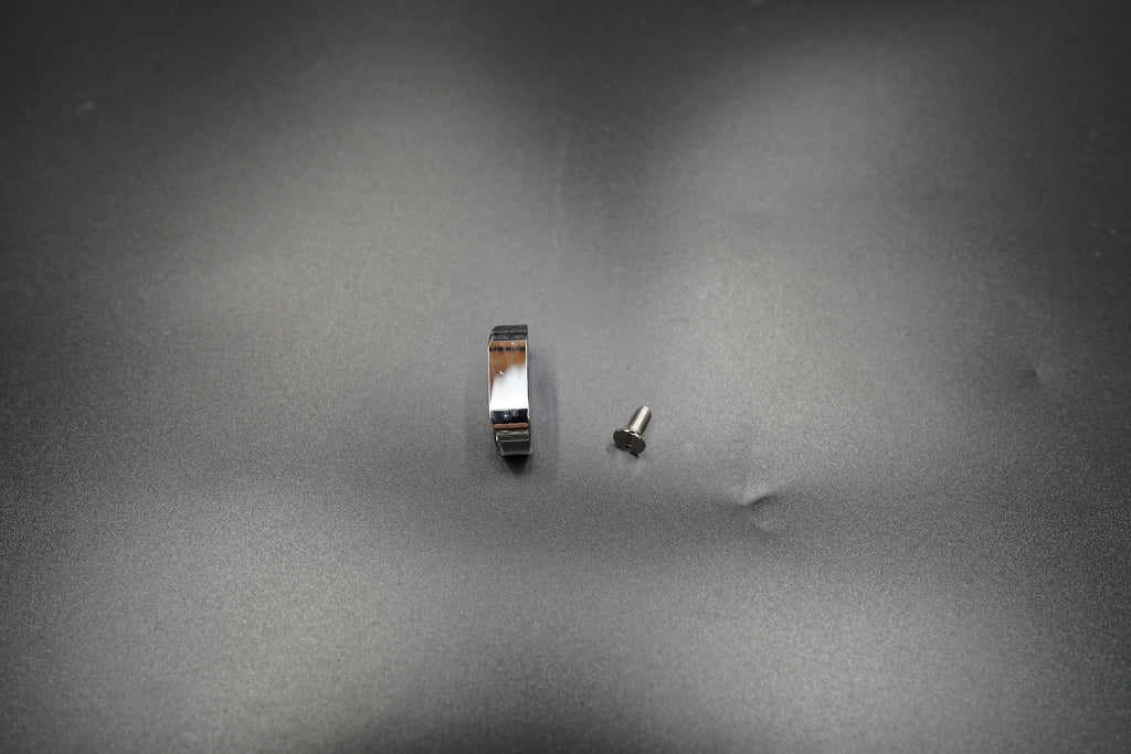 Both silver and black switch mounts side by side