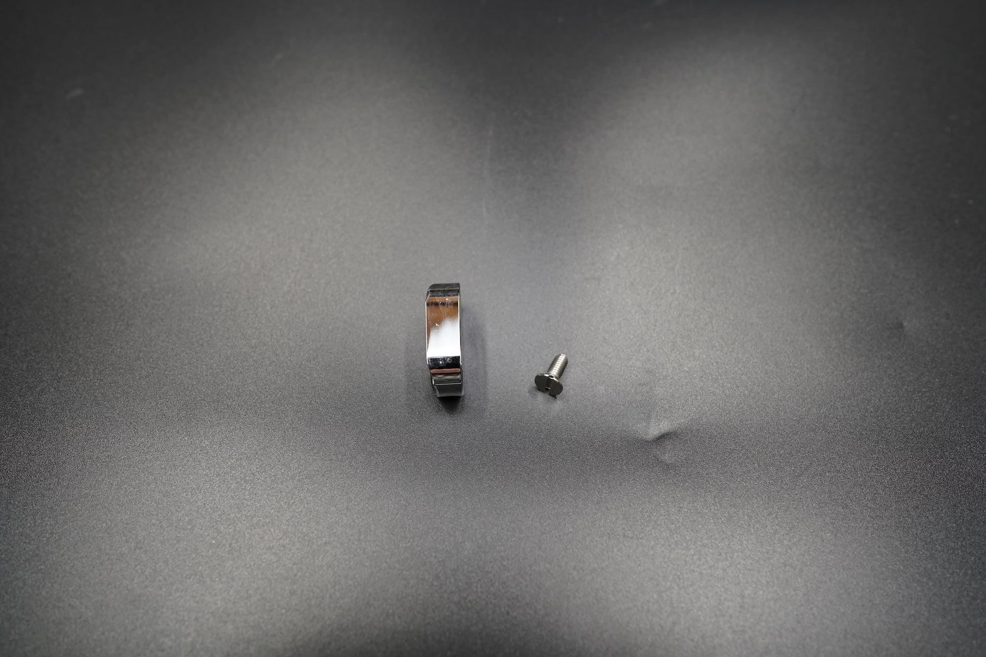 Both silver and black switch mounts side by side