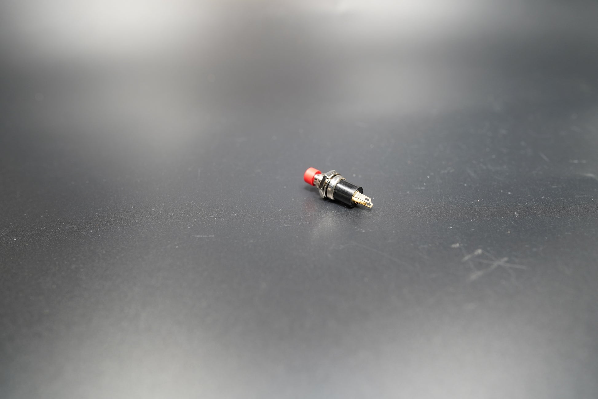 Angled close-up view showing red and black switch variants 