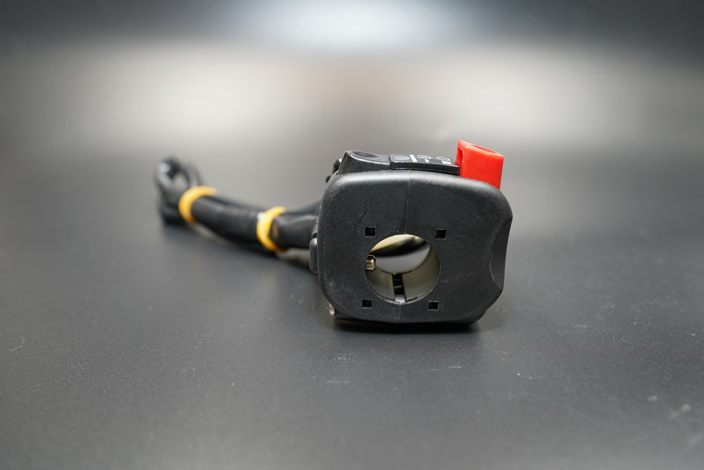 Opposite angle showing mechanical toggle and cable entry.