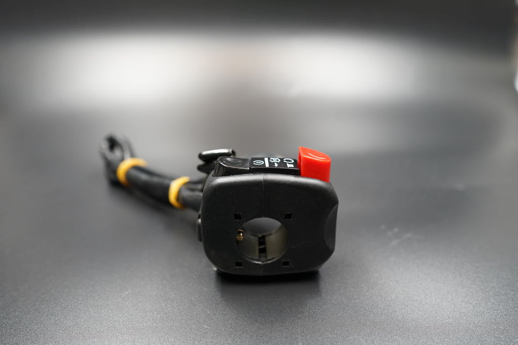 Close-up of wiring connectors for installation compatibility.