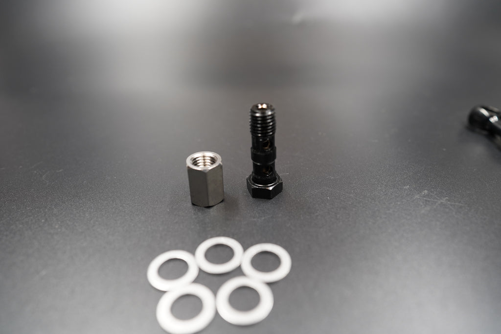 Side view of Triumph T120/T100 brake cable with braided outer layer