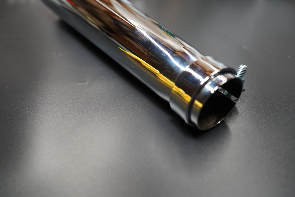 Side close-up highlighting weld seam and heat-resistant coating